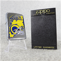 ST. LOUIS RAMS NFL Polished Chrome Lighter (Zippo, 1997)  