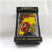 WASHINGTON REDSKINS NFL Polished Chrome Lighter (Zippo, 1997)  