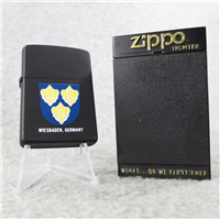 WIESBADEN, GERMANY Matte Finish Lighter (Zippo, 1990)  