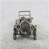 1911 DELAUNAY-BELLEVILLE World-Famous Sterling Silver Vintage Car Replica (Franklin Mint, Silver Car Miniatures Collection, 1977)