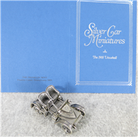 1905 VAUXHALL World-Famous Sterling Silver Vintage Car Replica (Franklin Mint, Silver Car Miniatures Collection, 1977)