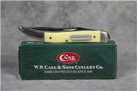 2001 CASE XX USA 320094F SS Yellow Composition Fishing Knife