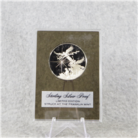 Christmas 'The Nativity' Holiday Silver Proof Medal (Franklin Mint, 1973)