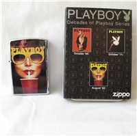 PLAYBOY COVER AUGUST 1982 Polished Chrome Lighter (Zippo, #21209, 2006)  