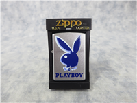 PLAYBOY 3D LOGO Satin Chrome Lighter (Zippo, 21020, 2006-2007)  