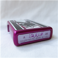 PLAYBOY RABBIT VERTICAL Pink High Gloss Lighter (Zippo, 2008)  