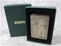 TIGER Black Ice Polished Chrome Lighter (Zippo, 2006)  