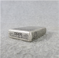 TRIBAL BARBED WIRE Antique Silver Plate Lighter (Zippo, 2005)