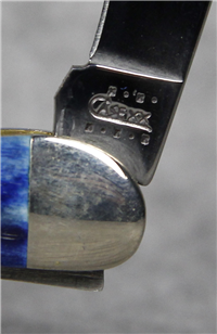 2001 CASE XX 62109W SS Blue Jigged Bone Mini Copperhead Pocket Knife