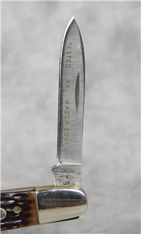 1983 CASE XX USA 06263 Jigged Eisenhower Pen Knife