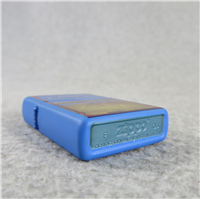 CAMEL INCA STONE Blue Matte Finish Lighter (Zippo, CZ755, 2006)  