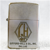 GIFFORD-HILL & CO., INC. (Construction) Advertising Chrome Lighter (Zippo, 1946-1949)  