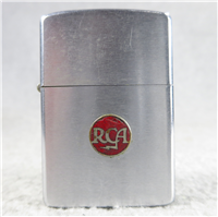 RCA (Lavender Radio & TV Supply) Advertising Brushed Chrome Lighter (Zippo, 1959)  
