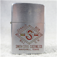 SMITH STEEL CASTING CO. (Marshall, TX) Advertising Chrome Lighter (Zippo, 1961)  