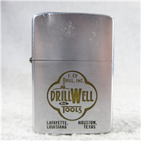 DRILLWELL TOOLS Drilling & Fishing Equipment Advertising Chrome Lighter (Zippo, 1963)  