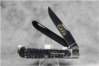2008 CASE XX Johnny Cash Limited Edition 6254 SS Jigged Black Bone Trapper Knife