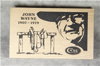 1995 JOHN WAYNE Limited Edition CASE XX USA 3254 Yellow Trapper