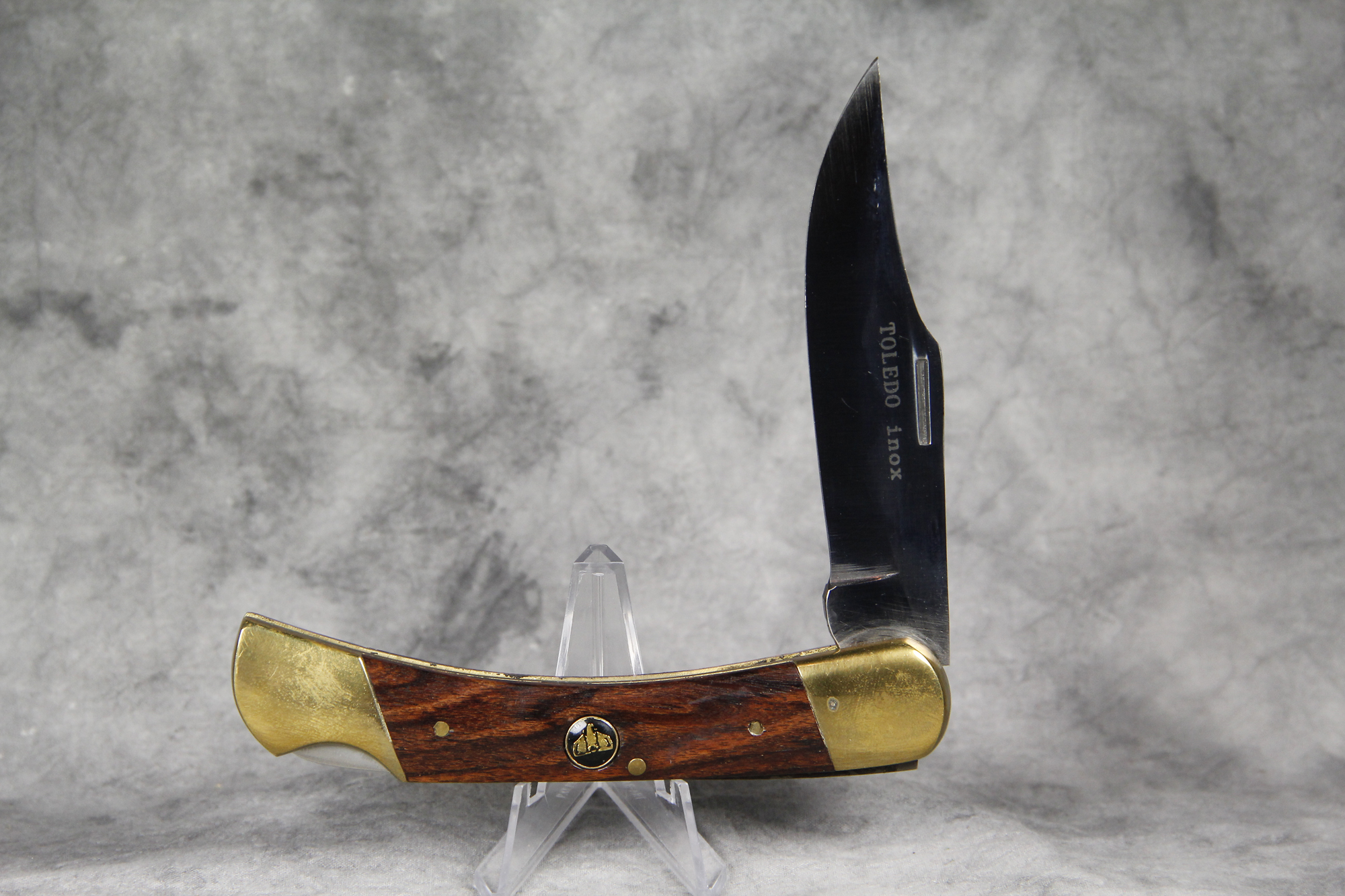 Value of TOLEDO inox Wood-Handled Bear Claw Lockback Pocket Knife