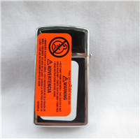 KEESLER U. S. AIR FORCE BASE Polished Chrome Silm Lighter (Zippo, 1979)  