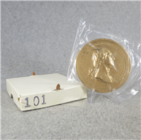 GEORGE WASHINGTON 3" Bronze Commemorative Medal (U.S. Mint Presidential Series, #101)