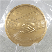 THOMAS JEFFERSON 3" Bronze Commemorative Medal (U.S. Mint Presidential Series, #103)