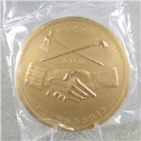 JOHN QUNICY ADAMS 3" Bronze Commemorative Medal (U.S. Mint Presidential Series, #106)
