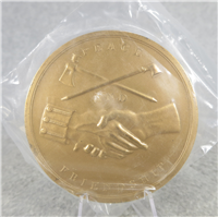 JAMES POLK 3" Bronze Commemorative Medal (U.S. Mint Presidential Series, #111)