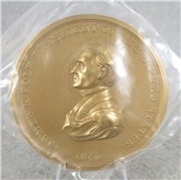 JAMES POLK 3" Bronze Commemorative Medal (U.S. Mint Presidential Series, #111)