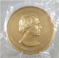 ANDREW JOHNSON 3" Bronze Commemorative Medal (U.S. Mint Presidential Series, #117)