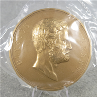 ULYSSES S. GRANT 3" Bronze Inaugural Medal (U.S. Mint Presidential Series, #118)