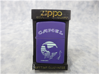 Camel MIDNIGHT OASIS Matte Purple Lighter (Zippo,1994)  