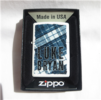 LUKE BRYAN Matte White Lighter (Zippo, 2015)  