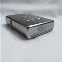 Etched RING OF FIRE Brushed Chrome Lighter (Zippo, 21192, 2015)  