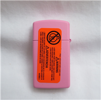 Slim Pink Matte Lighter (Zippo, 2015) #1638