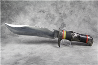 11" Hunting Knife HK21012 ELK Head with Sheath