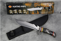 11" Hunting Knife HK21012 ELK Head with Sheath