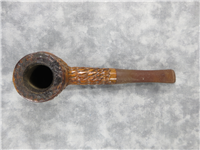 Vintage Suffolk Rusticated/Carved Pot Estate Pipe 6mm Filter (Whitehall, Italy)
