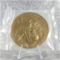 MARINE CORPS Bicentennial Commemorative 3" Bronze Medal (Medallic Art, 1975)