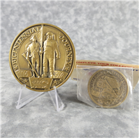 AMERICAN FREEDOM TRAIN Bicentennial Commemorative 2.5" Bronze Medal (Medallic Art, 1976)