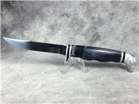1983 CASE XX USA 2 FINN Fixed Blade Hunters Knife with Leather Sheath