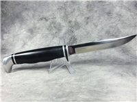 1983 CASE XX USA 2 FINN Fixed Blade Hunters Knife with Leather Sheath