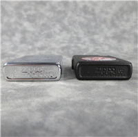 KISS Black Matte & Brushed Chrome Lighter Collectors Set (Zippo, 2002)