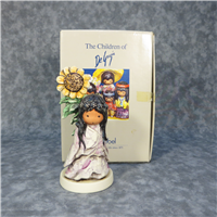 DeGrazia SUNFLOWER GIRL 6 inch Figurine (Goebel 10 340 15, TMK 6)