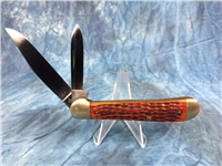 Vintage 1940-1964 CASE XX 6249 Red/Brown Jigged Bone Copperhead Pocket Knife