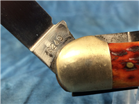 Vintage 1940-1964 CASE XX 6249 Red/Brown Jigged Bone Copperhead Pocket Knife