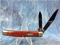 Vintage 1940-1964 CASE XX 6232 Red Jigged Bone Medium Texas Jack Knife