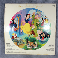 SNOW WHITE & THE SEVEN DWARFS Picture Disc (Disney #3101, 1980) 33-1/3 RPM Record Album