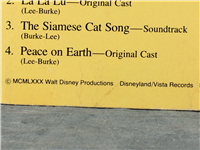 WALT DISNEY Lady & the Tramp Picture Disc (Disney, 3103, 1980) 33-1/3 RPM Record Album