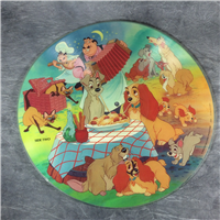 WALT DISNEY Lady & the Tramp Picture Disc (Disney, 3103, 1980) 33-1/3 RPM Record Album