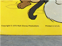 WALT DISNEY The AristoCats (Disney, 3995, 1970)  33-1/3 RPM Record Album & Full-Color Book